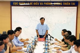 Thứ trưởng Nguyễn Hoàng Hiệp: Không chủ quan trong ứng phó bão số 1