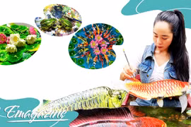 Nữ kiến trúc sư đam mê nghệ thuật tạo hình