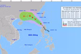 Thời tiết 18/9: Áp thấp nhiệt đới vào Biển Đông, có khả năng mạnh lên thành bão