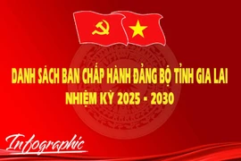 Danh sách Ban Chấp hành Đảng bộ tỉnh Gia Lai nhiệm kỳ 2025 - 2030