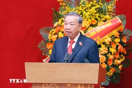 Toàn văn phát biểu của Tổng Bí thư Tô Lâm tại Đại hội Đảng bộ Công an Trung ương