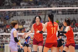 Bóng chuyền nữ Việt sẵn sàng cho SEA V.League