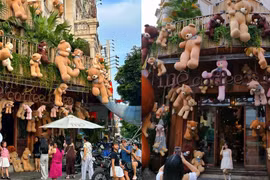 Chi nửa tỉ trang trí gấu bông, quán cà phê TP.HCM thành điểm check-in 'hot' hè 2025