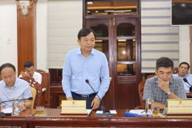Thứ trưởng Bộ Nông nghiệp và Môi trường Nguyễn Hoàng Hiệp làm việc với tỉnh Gia Lai