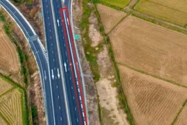 Sẽ khắc phục 'bẫy vạch kẻ đường' trên cao tốc Vĩnh Hảo - Phan Thiết