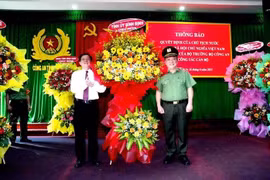 Giám đốc Công an tỉnh Bình Định được thăng hàm thiếu tướng