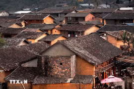 Yên bình làng cổ tích Lô Lô Chải nơi địa đầu Tổ quốc