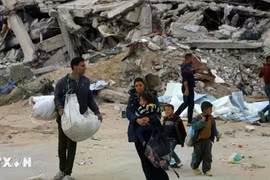 Xung đột Hamas-Israel: Hơn 250.000 người Palestine sơ tán gấp khỏi Jabalya