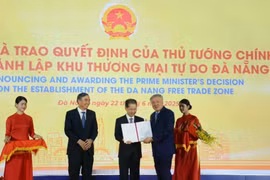 Đà Nẵng công bố Quyết định Thủ tướng Chính phủ về thành lập Khu Thương mại tự do