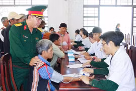 “Có bộ đội, tôi không còn lo lắng gì nữa”