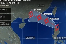 Bão số 8 (Mitag) vừa vào, đã có dự báo siêu bão áp sát biển Đông