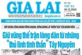 Báo Gia Lai số thứ ba ngày 30-12-2025
