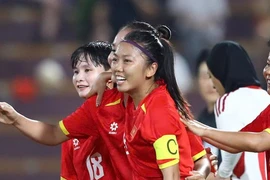 Nữ Việt Nam thắng UAE trắng 6 bàn, dẫn đầu bảng E