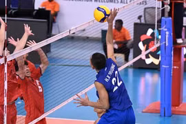 Tuyển bóng chuyền nam Việt Nam xếp hạng 8 AVC Nations Cup