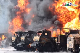 Tin thế giới ngày 10-6: Nga tuyên bố tấn công trả đũa vào sân bay Ukraine