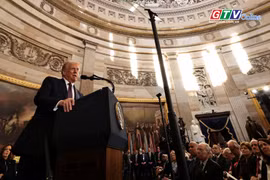 Tin thế giới ngày 21-1: Ông Donald Trump nhậm chức, tuyên bố thời kỳ hoàng kim của nước Mỹ bắt đầu