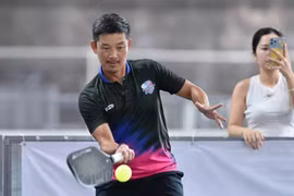 'Tượng đài' quần vợt Việt Nam xuất sắc đăng quang giải pickleball tiền thưởng lớn