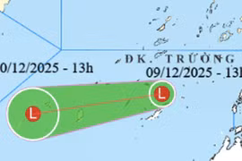 Đề nghị 4 bộ và 12 tỉnh ứng phó vùng áp thấp trên Biển Đông