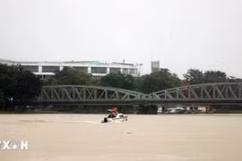 Bão số 1: Lũ trên sông Hương trên báo động 2, sông Bồ đạt đỉnh báo động 3