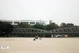 Bão số 1: Lũ trên sông Hương trên báo động 2, sông Bồ đạt đỉnh báo động 3