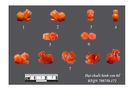 Độc lạ bảo vật quốc gia: Sành trang sức mã não như người Lai Nghi