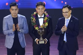 Bùi Vĩ Hào được vinh danh ở Giải thưởng Quả bóng vàng Việt Nam 2024