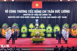 Cử hành trọng thể Lễ truy điệu nguyên Chủ tịch nước Trần Đức Lương