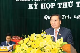 Ông Lê Hồng Vinh được bầu giữ chức Chủ tịch Ủy ban Nhân dân tỉnh Quảng Trị