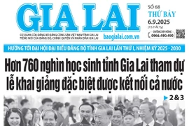 Báo Gia Lai số thứ bảy ngày 6-9-2025