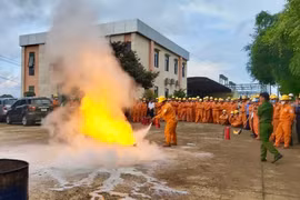 Nâng cao năng lực ứng phó khẩn cấp cho công nhân ngành điện