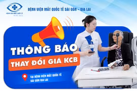 Bệnh viện Mắt Quốc tế Sài Gòn - Gia Lai áp dụng giá khám dịch vụ bằng giá BHYT từ 1-12-2025