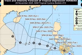 Thông tin mới nhất về 'mầm' bão số 15, Philippines dự báo vào Việt Nam