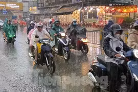 TPHCM sắp có mưa lớn trên 200 mm, nguy cơ ngập úng