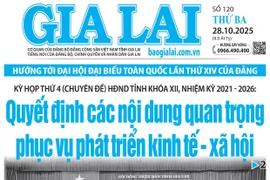 Báo Gia Lai số thứ ba ngày 28-10-2025