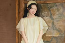 Váy suông tơ voan mềm mát 'lên ngôi' ngày nắng