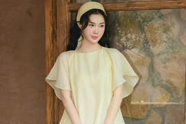 Váy suông tơ voan mềm mát 'lên ngôi' ngày nắng