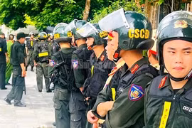 Hàng chục cảnh sát xuất hiện trước nhà em trai trùm giang hồ Đạt 'ma' ở Thanh Hóa