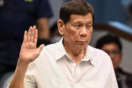 Cựu Tổng thống Philippines Duterte thắng cử dù đang bị giam giữ