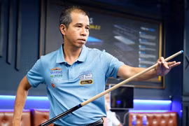 Billiards: Trần Quyết Chiến thắng nghẹt thở cựu vô địch thế giới, đăng quang thuyết phục