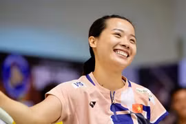 Nguyễn Thùy Linh hạ tay vợt Thái Lan, xuất sắc vào bán kết cầu lông Việt Nam mở rộng