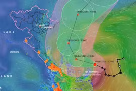 Bão số 1 tiếp tục mạnh thêm, dự báo hai kịch bản về đường đi