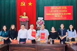 Xã Ia Pnôn kết nghĩa với phường Hoài Nhơn Bắc.