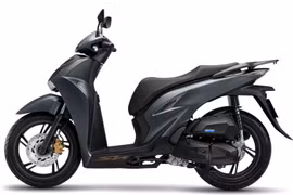Cận cảnh Honda SH 125i 2026 màu xám đen, giá 86,59 triệu đồng tại Việt Nam
