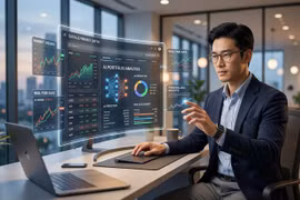 Phiên bản Google Finance mới sử dụng AI để tự động tóm tắt các biến động thị trường.