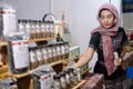 Chị Võ Minh Mơ - Giám đốc Công ty TNHH Hương Quế B’RÊ được nhận Giải thưởng Lương Định Của lần thứ XXI. Ảnh: NVCC