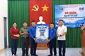 Ra mắt mô hình “Bản tin số nhà văn hóa” thôn Phú Phong (xã Tây Sơn). Ảnh: Đơn vị cung cấp