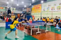 Hơn 50 thiếu nhi tham gia giải giao hữu bóng bàn tại phường Thống Nhất