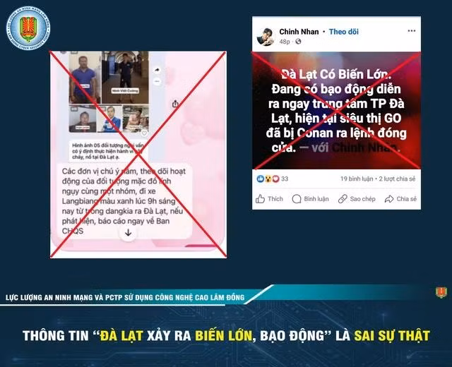 Thông tin sai sự thật trên mạng