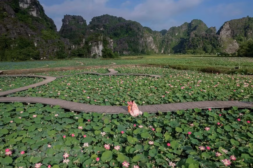 Trải nghiệm Thu lãng mạn ở 'thiên đường sống ảo' của Ninh Bình ảnh 1