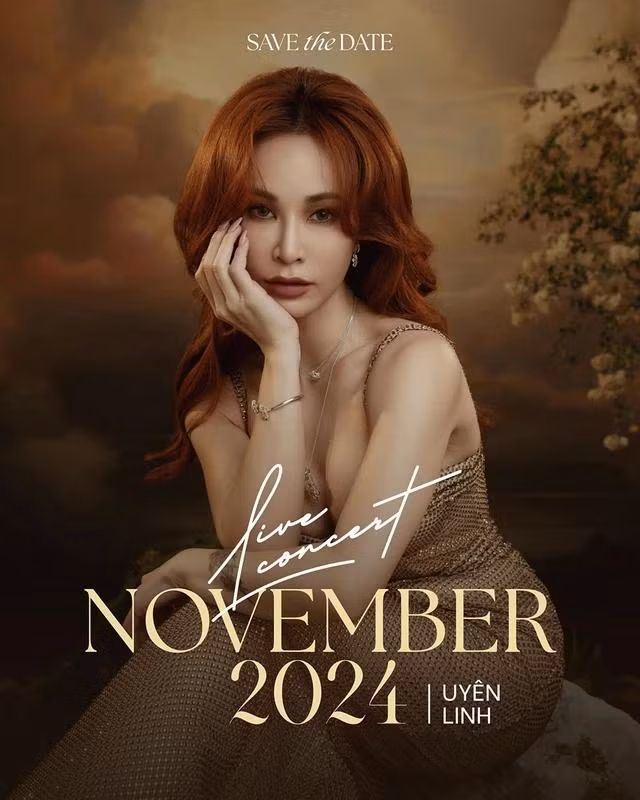 Poster liveshow của Uyên Linh Poster liveshow của Uyên Linh